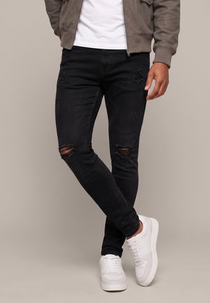 Pier One by Zalando, Дънки Skinny Fit - black denim