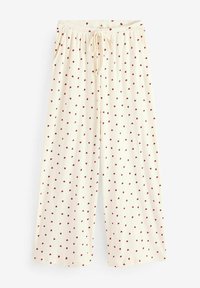 Next REGULAR FIT - LONG SLEEVE SET - Nattplagg set - ecru hearts