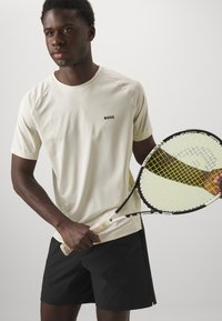 BOSS ACTIVE - T-shirt basique - open white eleven