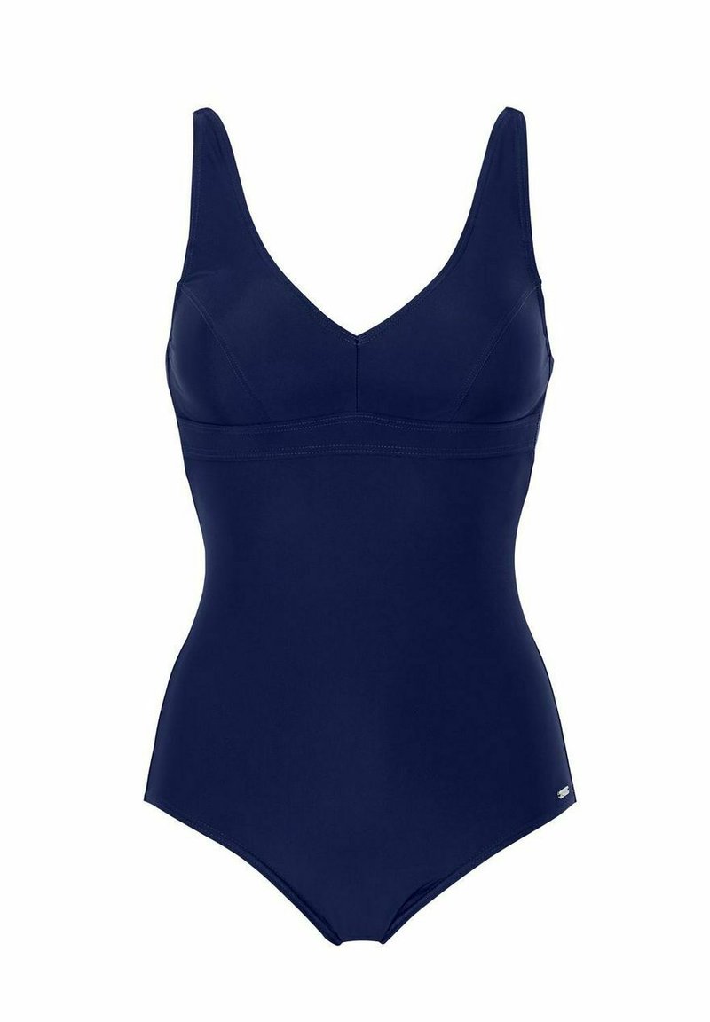 Abecita by Swegmark Capri Kanters - Baddräkt - marinblå/blå - Zalando.se