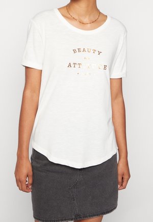 T-shirt imprimé - white