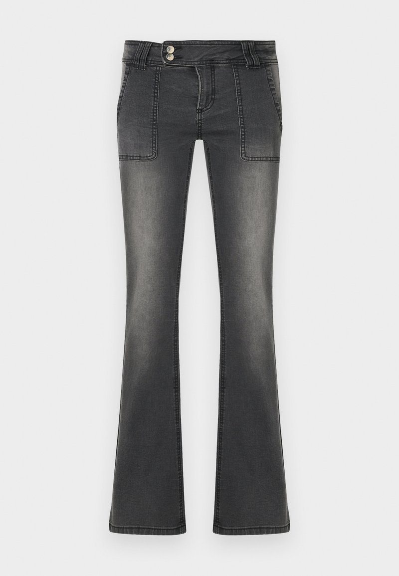 Even&Odd Flared Jeans grijs denim/greydenim