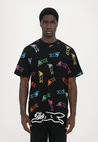 Icecream RUNNING DOG - Print T-shirt - black