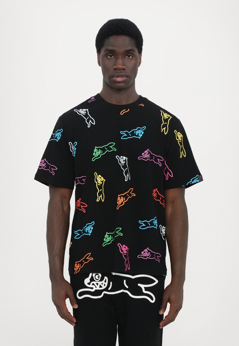 Icecream RUNNING DOG - Print T-shirt - black