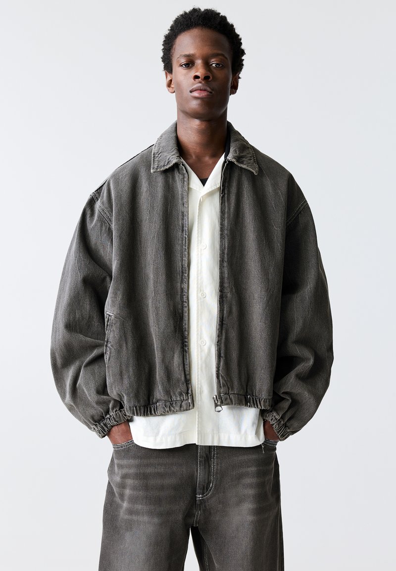 PULL&BEAR - Giacca di jeans - light grey, Ingrandire