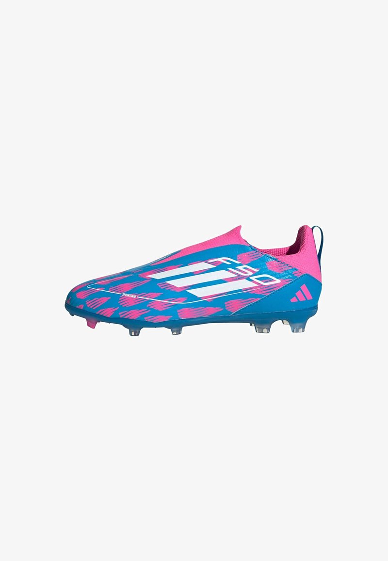 adidas Performance LEAGUE MULTI-GROUND - Firm-ground football boots - solar blue cloud white solar pink