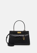 Tory Burch LEE RADZIWILL EMBOSSED SMALL BAG - Kabelka - black/černá - Zalando.cz