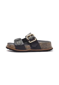Mules à talons - black