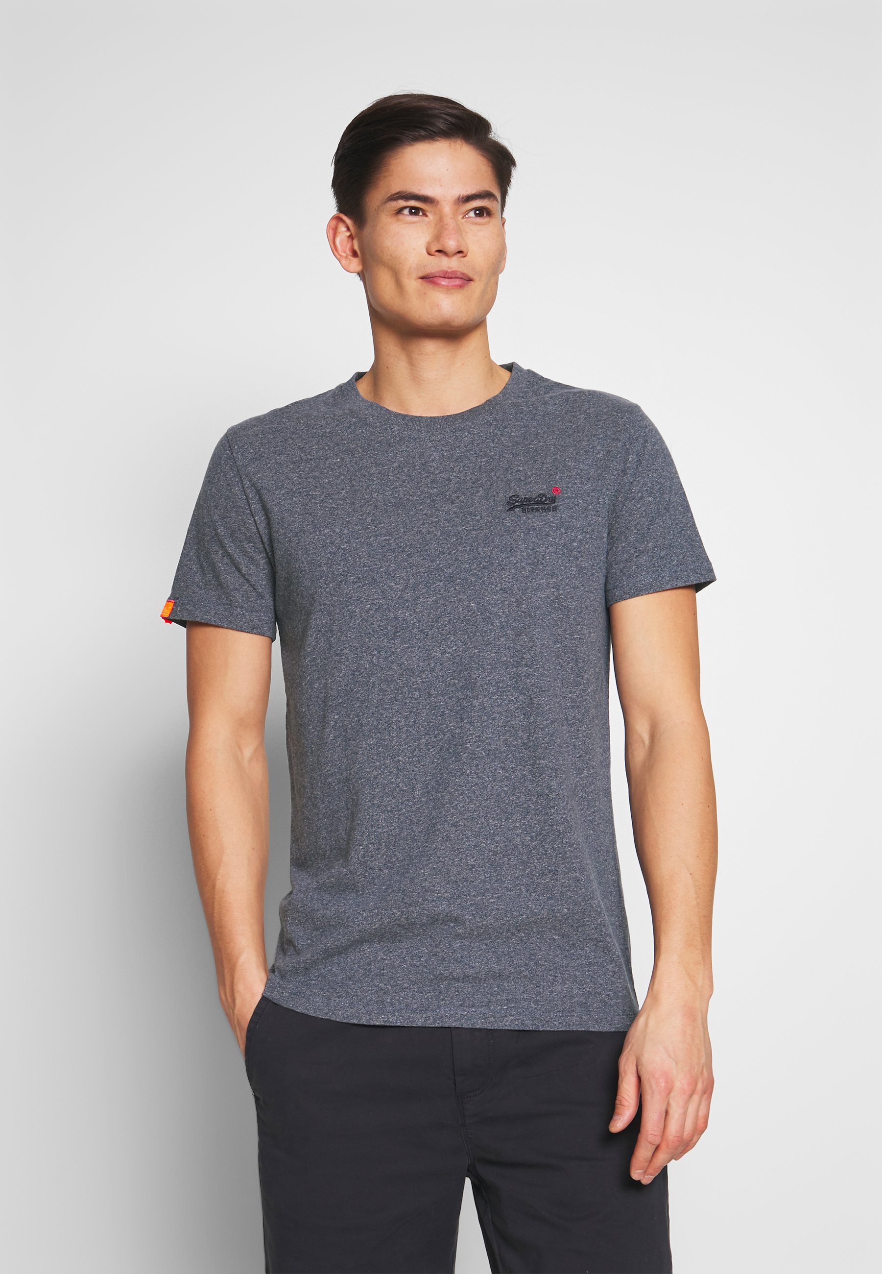Superdry VINTAGE LOGO PREMIUM GOODS TONAL INJECTION - T-shirts basic - mid pine Superdry VINTAGE LOGO PREMIUM GOODS TONAL INJECTION - T-shirts basic - mid pine