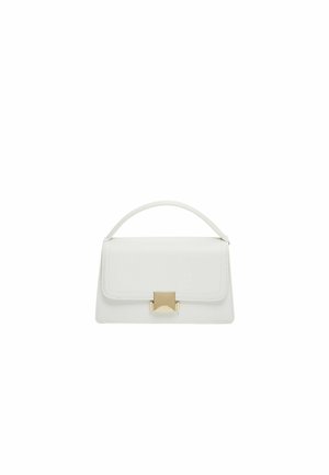 DOUBLE-HANDLE - Cross body bag - white