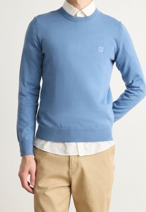 Strickpullover - light blue
