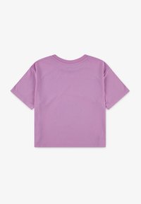 Abercrombie & Fitch CREST BOXY TEE - Print T-shirt - begonia pink