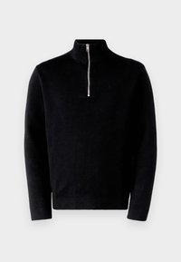 JPRBLAMILANO HALF ZIP - Pullover - black beauty