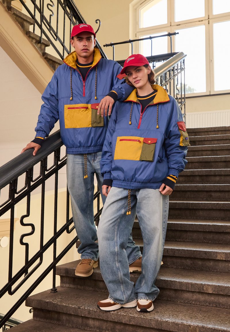 GANT - EXCLUSIVE HERITAGE 2.0 ANORAK - Poletna jakna - vintage blue, Povečajte