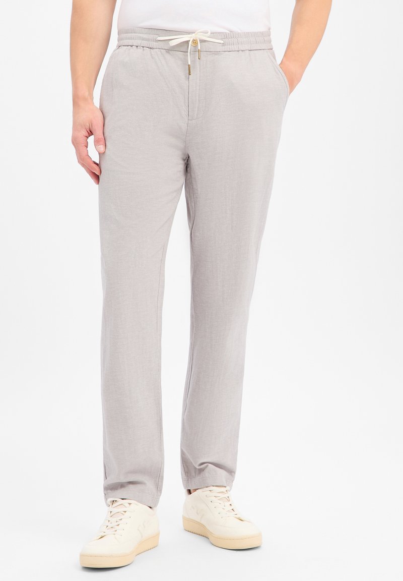 Scotch & Soda SCOTCH & SODA HOSE WARREN - Stoffhose - hellgrau - Zalando