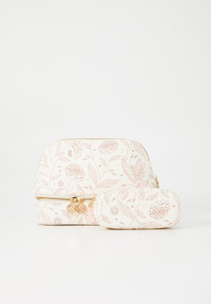 AWH-O24296 - Toalettmappe - offwhite flower print