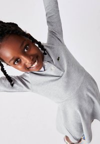 Lacoste DRESS CORE - Kjole - silver chine