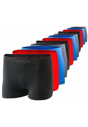 12ER PACK SEAMLESS - Boxers - schw/rot/blau grau