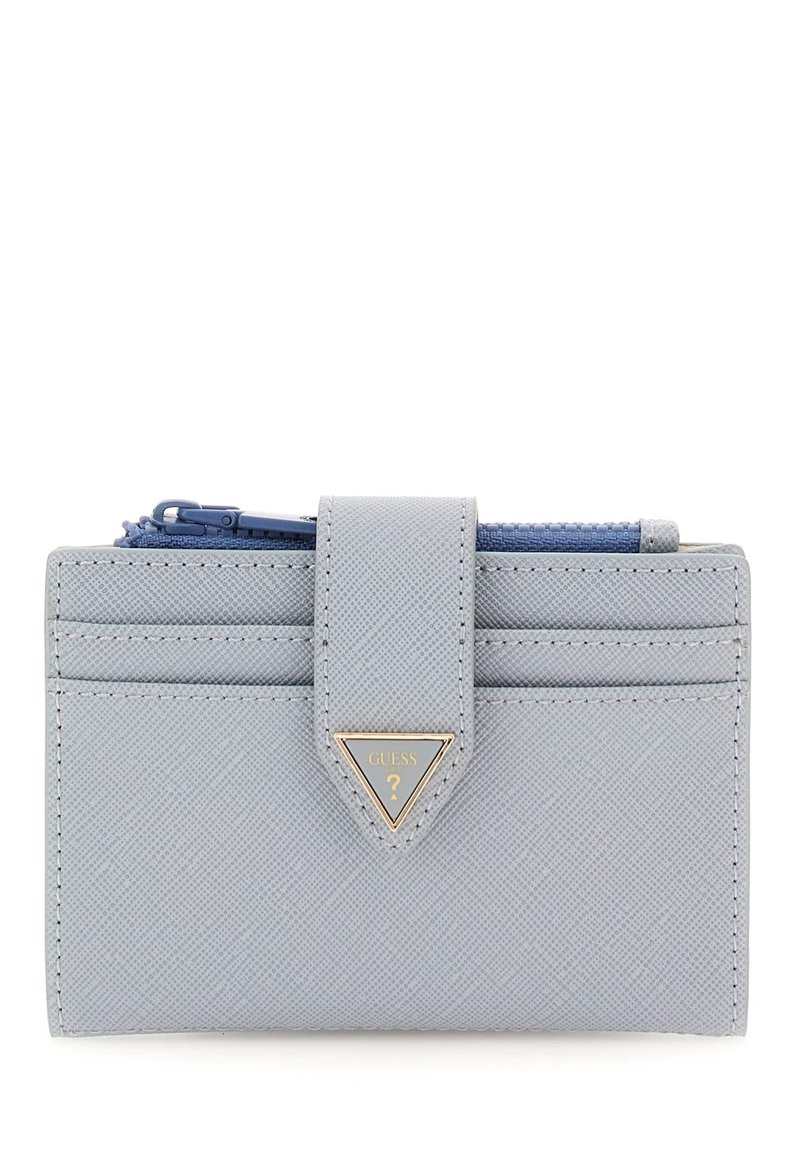 Guess - SAFFIAN-OPTIK - Wallet - himmelblau, Enlarge