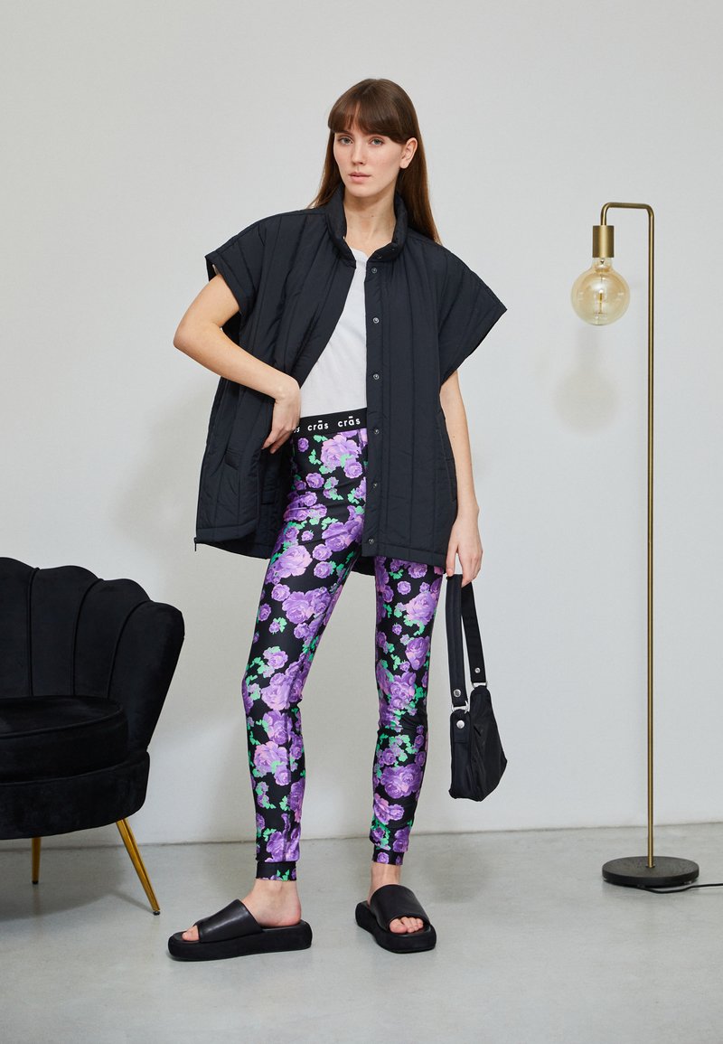 Cras KATE LEGGING - Leggings - Calças - purple queen