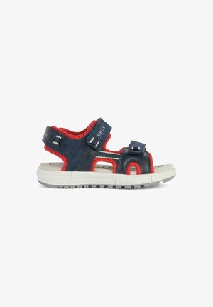 Geox ALBEN - Sandales de randonnée - navy red