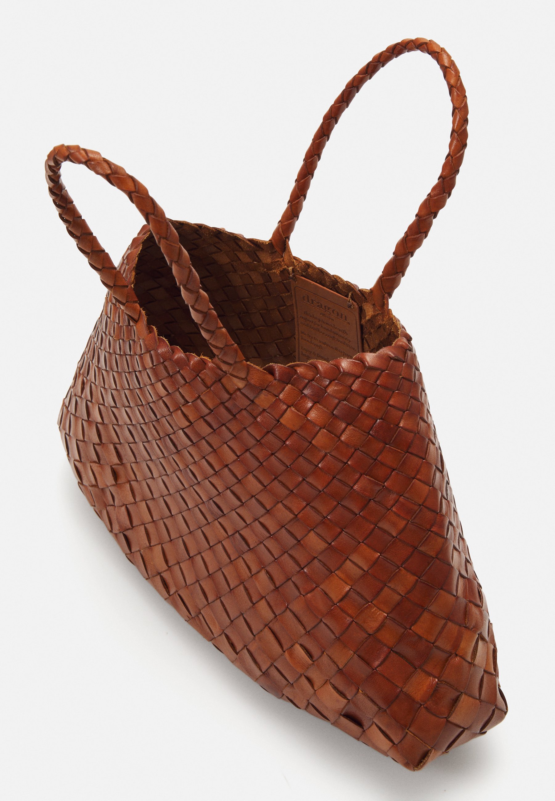 DRAGON DIFFUSION SANTA CROCE BIG - Handbag - brown/tan - Zalando