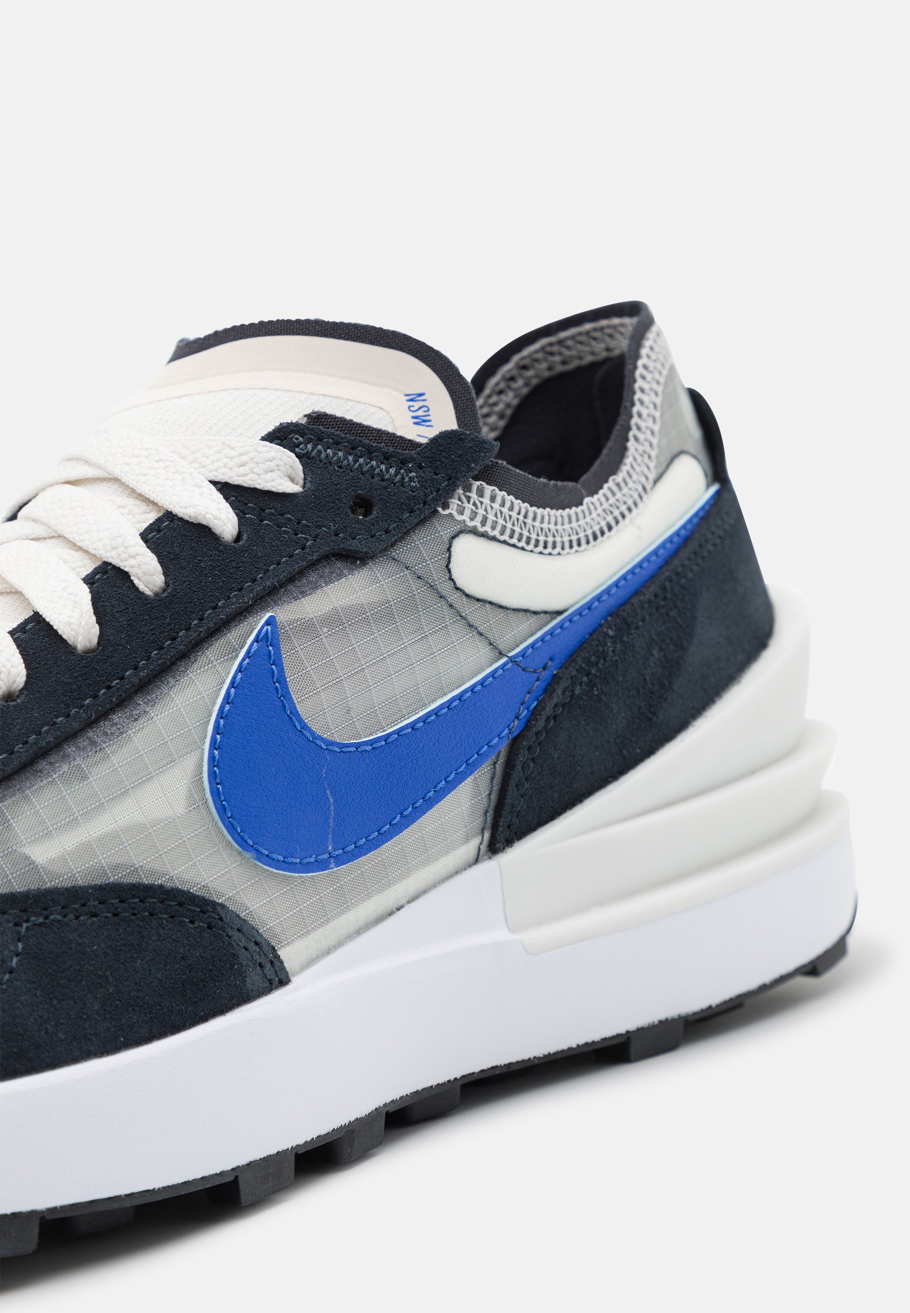 Nike Sportswear WAFFLE ONE - Zapatillas - phantom/hyper royal/dark  obsidian/black/light iron ore/blanco - Zalando.es