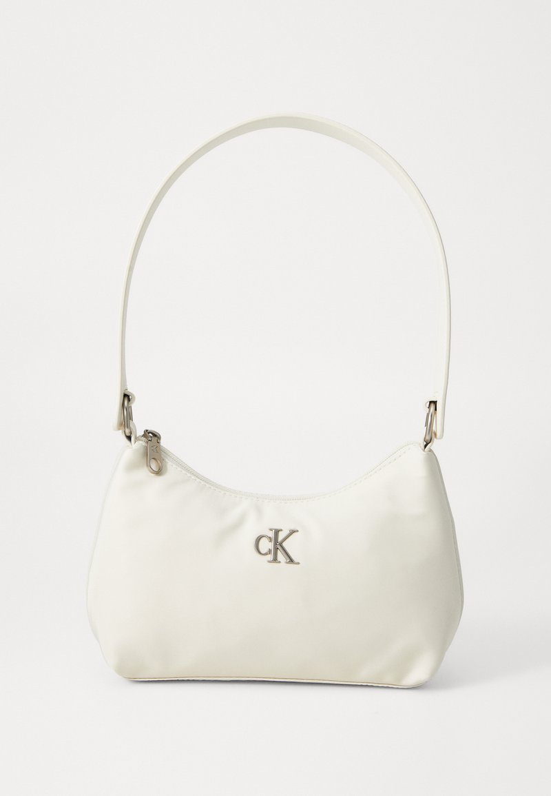 Calvin Klein Jeans SLEEK SHOULDERBAG - Handbag - tofu