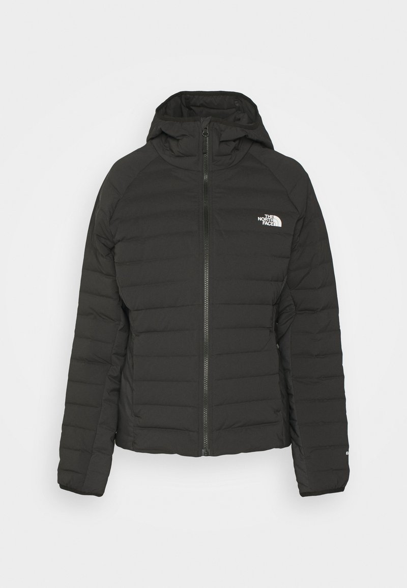 The North Face BELLEVIEW HOODIE - Down jacket - black - Zalando.co.uk