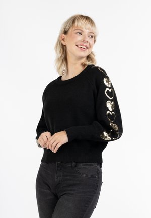 NOLIE - Maglione - schwarz