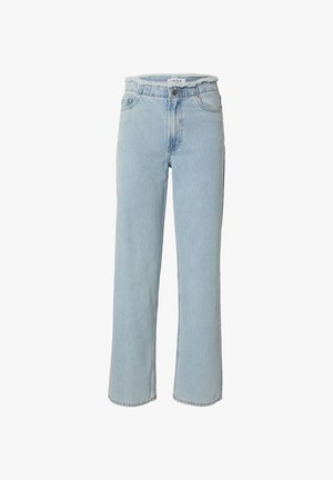 EDITED AYA - Straight leg jeans - blue denim