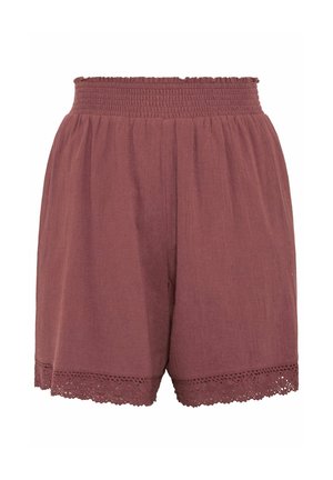 Yours Clothing, PLUS SIZE CASUAL SHORTS - Short - dark pink