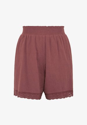 Yours Clothing, PLUS SIZE CASUAL SHORTS - Short - dark pink