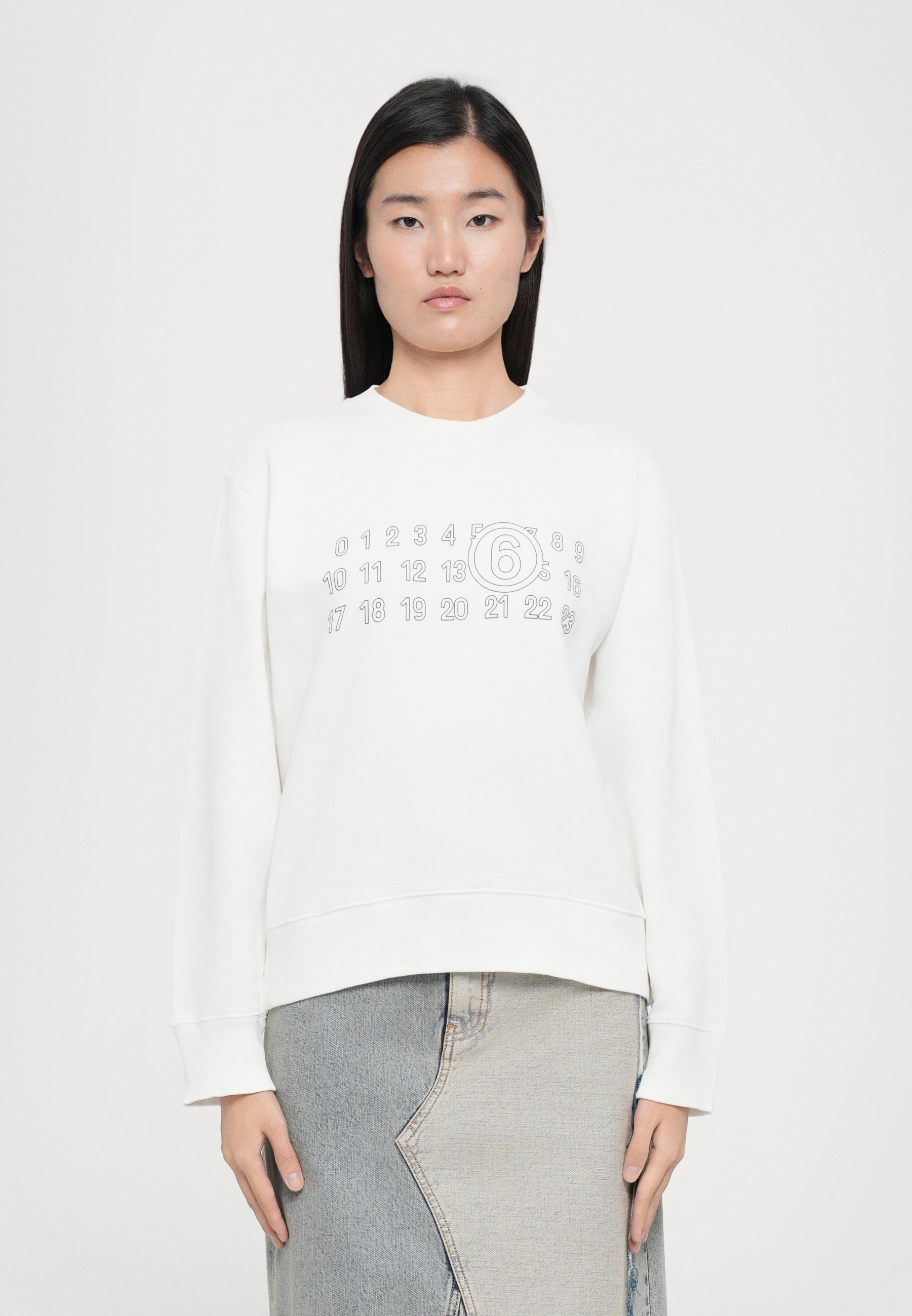 トップス MM6 Maison Margiela SWEATSHIRT MM6 Maison Margiela Sweatshirt - off white/off-white - Zalando.co.uk