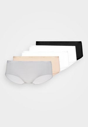 POCKET 3 PACK - Briefs - black/skin/white/grey/white