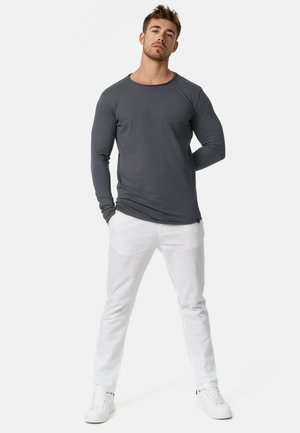 INDICODE JEANS, LONGSLEEVE WILLBUR - Langærmet T-shirt - iron