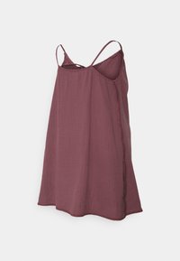 Cache Coeur TROUSSEAU - Camisa de dormir - plum