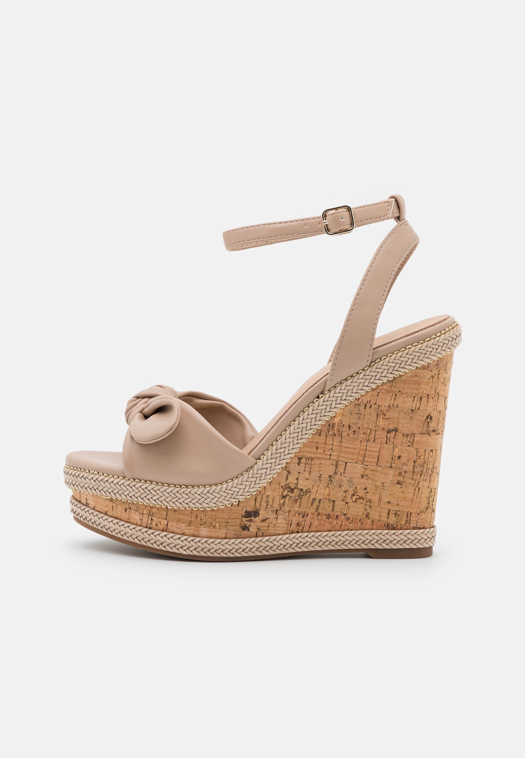 ALDO ABAWEN - Sandalias con plataforma - bone/crema - Zalando.es
