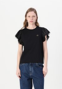 TWINSET - Pamata T-krekls - nero Miniatūras attēls 1