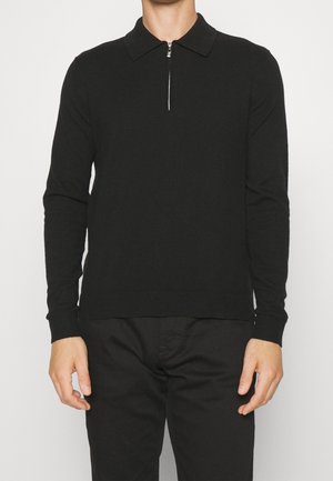 Strickpullover - black