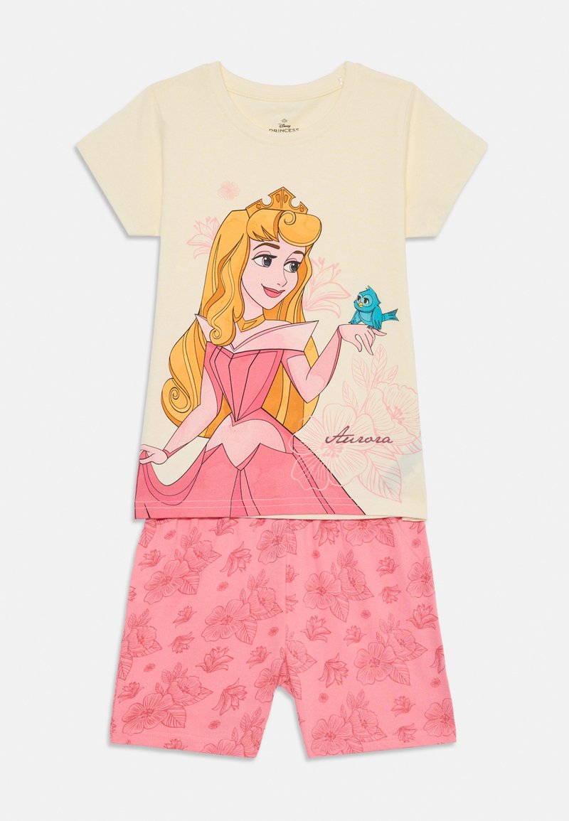 Disney T-shirt print donkerroze