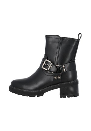 TSUNA - Platform ankle boots - schwarz