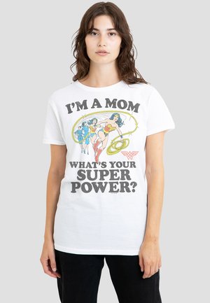 Cotton Soul, Print T-shirt - white