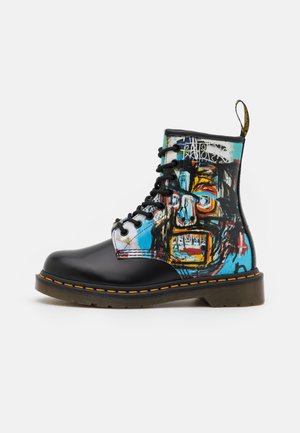 1460 BASQUIAT - Šněrovací kotníkové boty - black