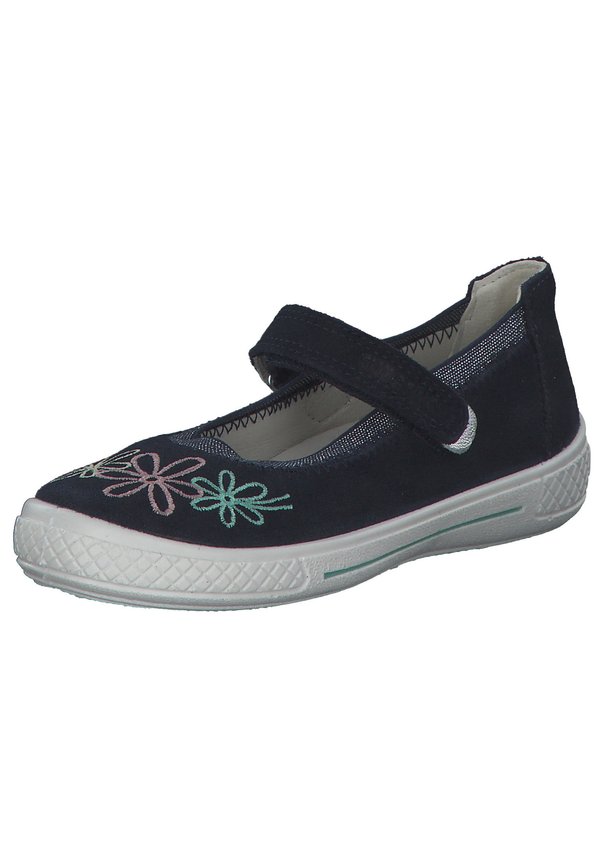 TENSY – Riemchenballerina – blau