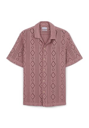 Calliope BOWLING TRAFORATA - Shirt - rosa antico