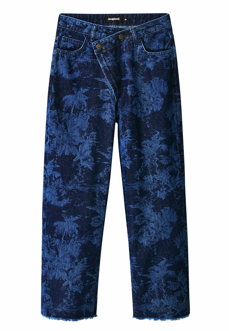 Desigual Straight leg jeans blauw