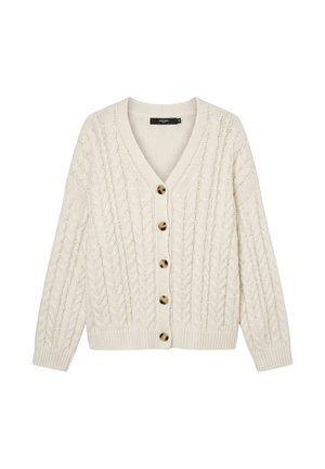Vero Moda Curve, CARDIGAN VMCDREAM KNIT CARDIGAN - Gilet - birch