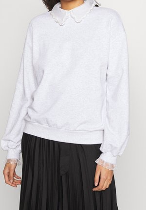 Sweatshirt - mottled grey