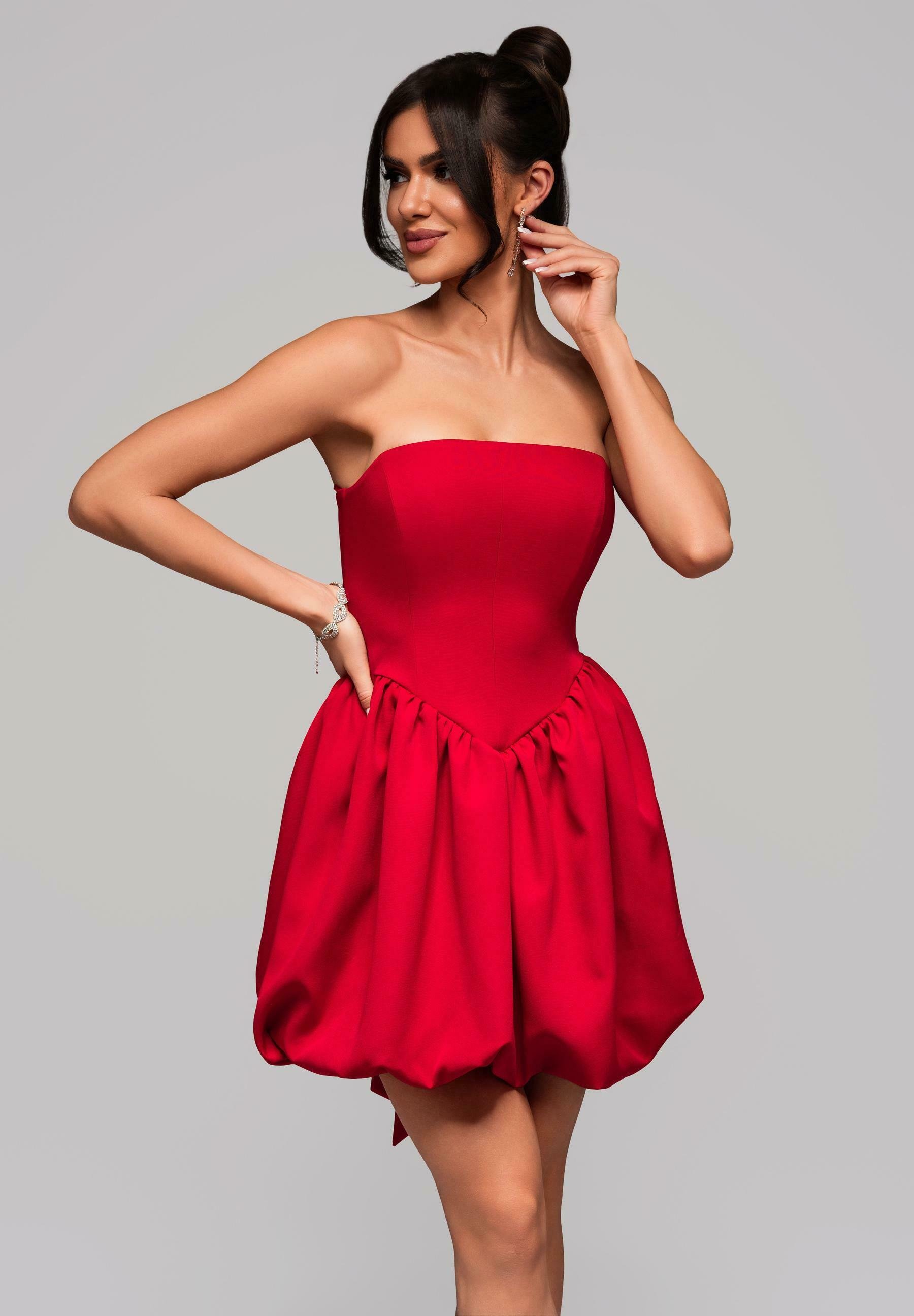Ombre Cocktail dress / Party dress - red - Zalando